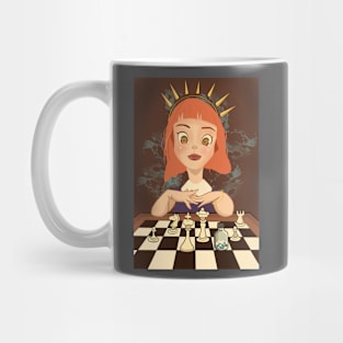 Queen gambit girl Mug